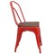 Flash Furniture Red Metal Stackable Chair with Wood Seat, PK4 4-CH-31230-RED-WD-GG - alternate 10